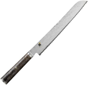 MIYABI 5000MCD 67 Brotmesser, 24cm + Klingenschutz gratis dazu!