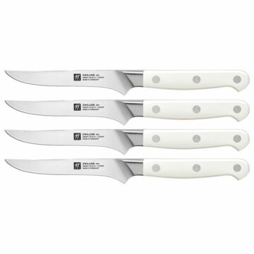 ZWILLING Pro le blanc Steakmesserset 4-tlg