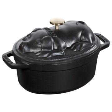 STAUB Cocotte, 17cm - Schwein