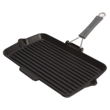 STAUB Grillpfanne m. Ausgiessnase, 34cm