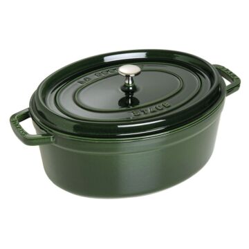 STAUB La Cocotte, Basilikum-Grün - 31cm / Oval