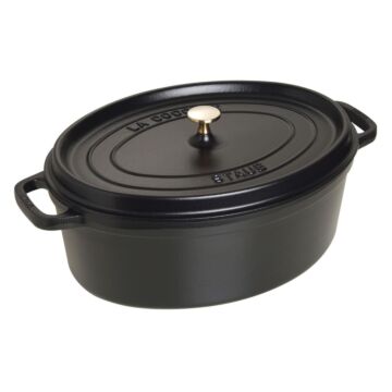 STAUB La Cocotte, Schwarz - 37cm / Oval