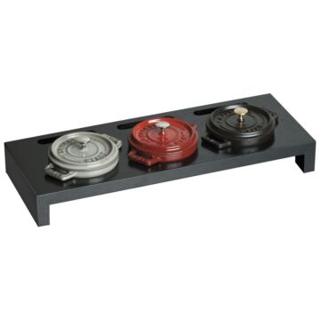 STAUB Servierbrett für 3 Mini-Cocottes