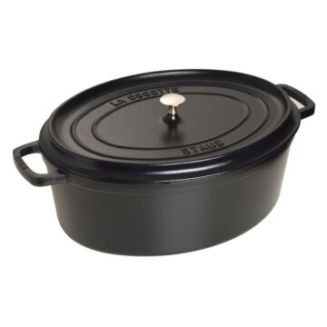 STAUB La Cocotte, Schwarz - 41cm / Oval