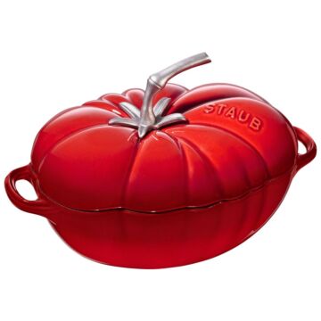 STAUB Cocotte 25 cm, Tomate , Kirsch-Rot