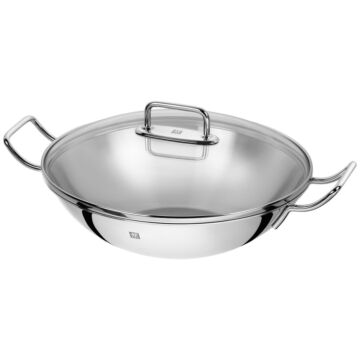 ZWILLING Plus Wok, 32cm - 18/10 Edelstahl