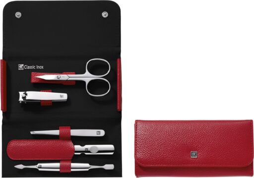 Zwilling Classix Inox Druckknopf-Etui 5tlg., rot 97546-003-0