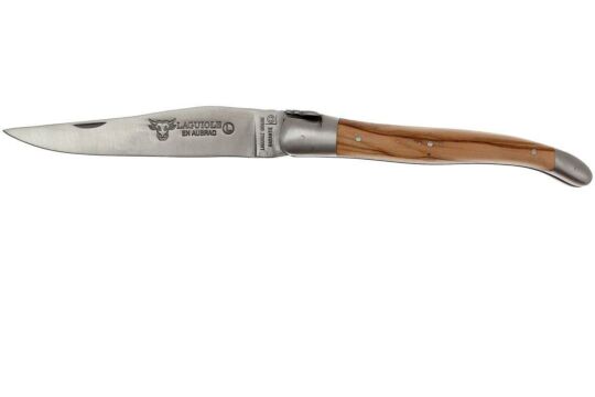 Laguiole en Aubrac Taschenmesser 12cm Olivenholz