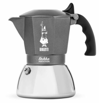 BIALETTI 4 Tassen Brikka Induction