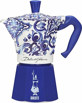 Bialetti Moka Express Dolce&Gabbana, Mediterranes Blau (diverse)