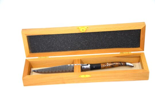 Laguiole classique Steakmesser Damast 