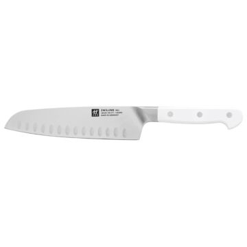 ZWILLING Pro le blanc Santokumesser 18 cm, Kullenschliff 